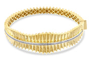 14ct Alba Design Gold Cuff Gold Bracelet