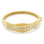 Load image into Gallery viewer, 14ct Alba Design Gold Cuff Gold Bracelet
