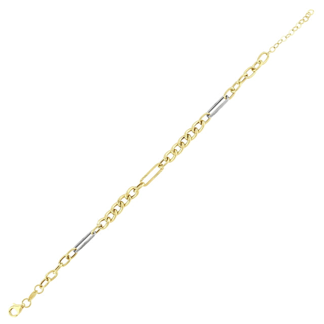 14ct Iki Colour Design Gold Bracelet
