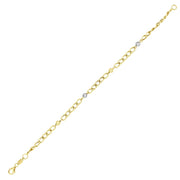 14ct Iki Colour Toplu Design Gold Bracelet