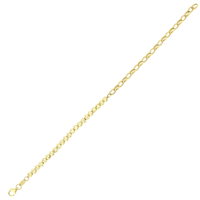 14ct Isiltili Toplu Design Gold Bracelet