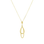 Load image into Gallery viewer, 14ct Gocce Design Gold Necklace