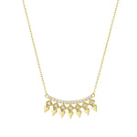 Load image into Gallery viewer, 14ct Ethnic Design Gold Necklace