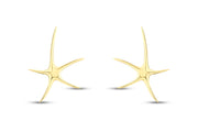 14ct Starfish Design Gold Earrings