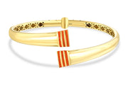 14ct Rojas Design Gold Cuff Bracelet