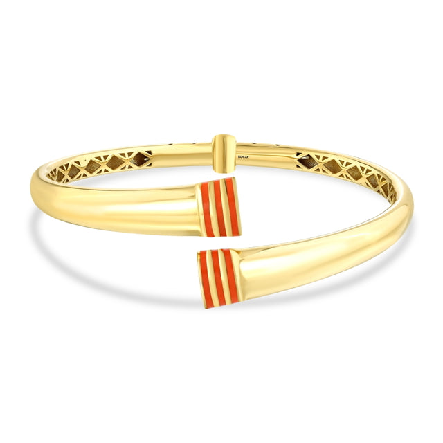 14ct Rojas Design Gold Cuff Bracelet