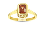 14ct Colour Stone Set Design Gold Ring