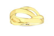 14ct Rosso Design Gold Ring