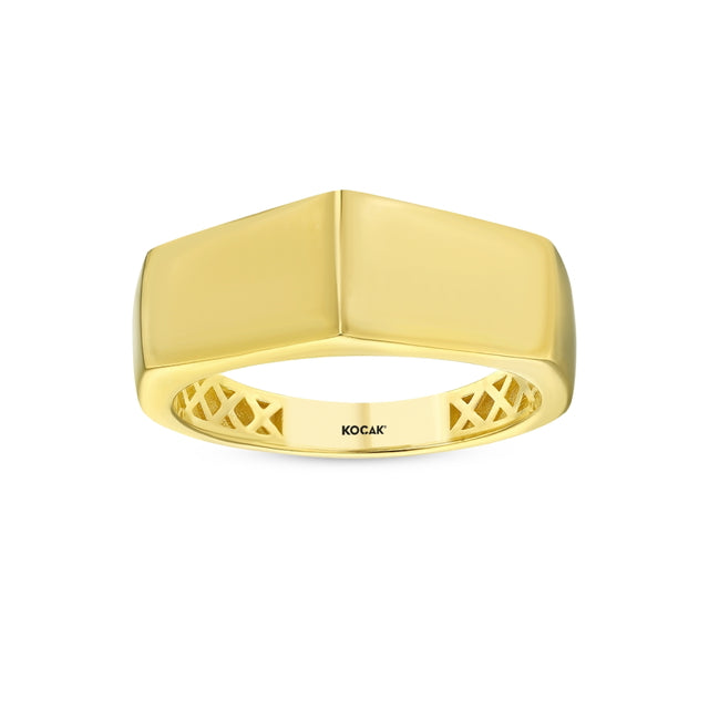 14ct Zar Design Gold Ring
