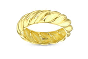 14ct Twist Design Gold Ring