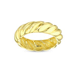 Load image into Gallery viewer, 14ct Twist Design Gold Ring