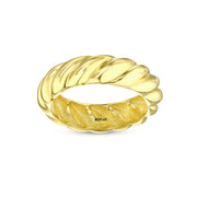 14ct Twist Design Gold Ring