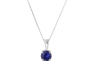 0.99 Karat Sapphire Necklace