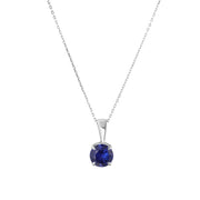 0.99 Karat Sapphire Necklace