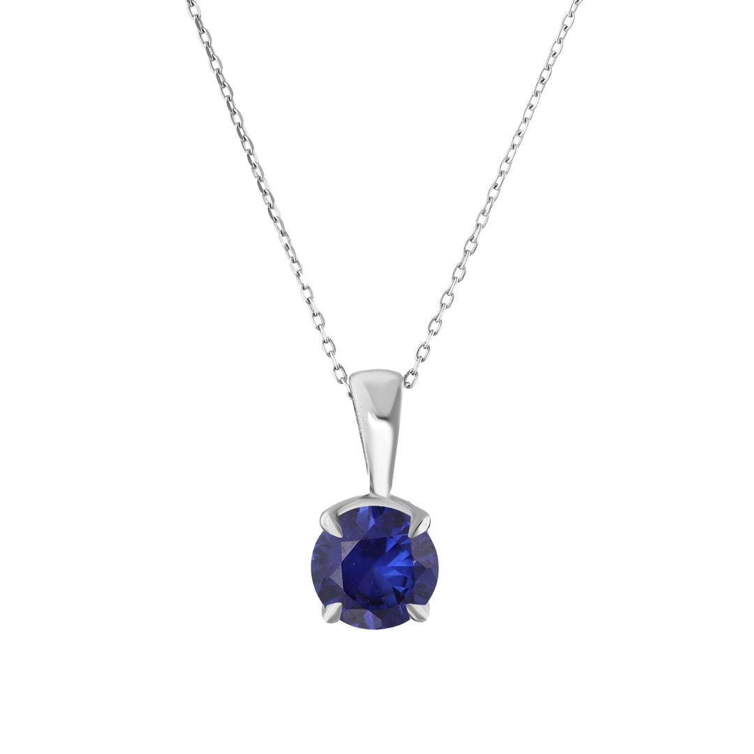 0.99 Karat Sapphire Necklace
