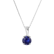 0.99 Karat Sapphire Necklace