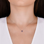Load image into Gallery viewer, 0.41 Karat Sapphire Necklace