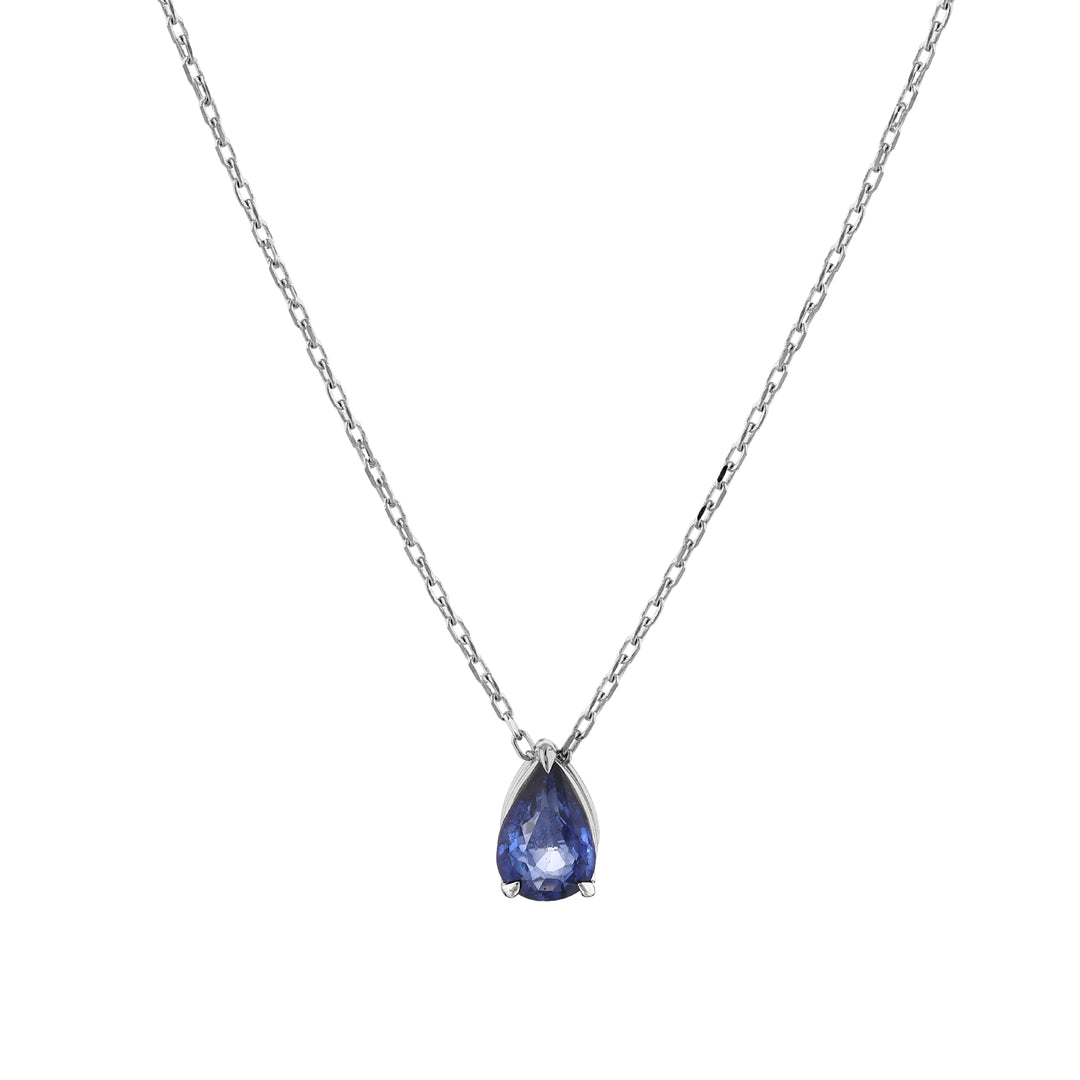 0.41 Karat Sapphire Necklace
