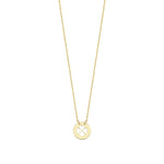 Load image into Gallery viewer, 14ct Clover Design Gold Necklace