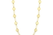 14ct Paperclip Design Gold Necklace