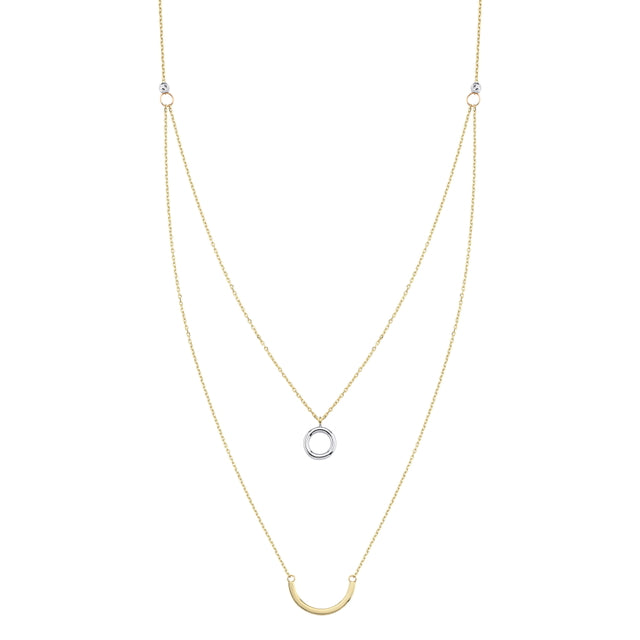 14ct Orbito Design Gold Necklace