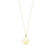 14ct Crown Gold Necklace