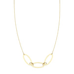 Load image into Gallery viewer, 14ct Baffo Design Gold Necklace
