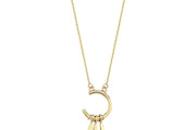 14ct Bohemian Design Gold Necklace