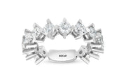 2.55 Karat FG SI Full Eternity Diamond Ring