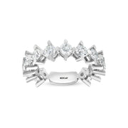 2.55 Karat FG SI Full Eternity Diamond Ring