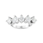 Load image into Gallery viewer, 2.33 Karat EF SI Diamond Five Stone Ring