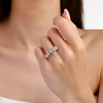 Load image into Gallery viewer, 1.23 Karat FG SI Diamond Five Stone Ring