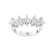 1.23 Karat FG SI Diamond Five Stone Ring