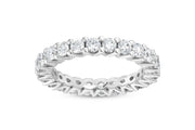 1.95 Karat GH SI Full Eternity Diamond Ring