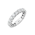 Load image into Gallery viewer, 3.79 Karat FG SI Full Eternity Diamond Ring