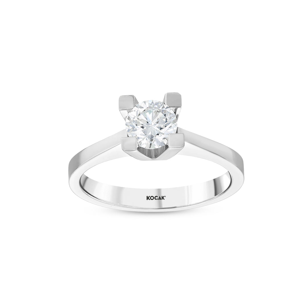 0.71 Karat FG SI Diamond Solitaire Ring