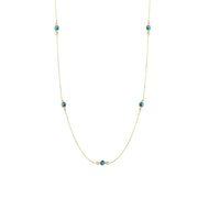 14ct Evil Eye Gold Chain Necklace