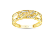 14ct Alfa Design Gold Ring