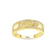 14ct Alfa Design Gold Ring