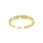 Load image into Gallery viewer, 14ct Grana Design Stone Set Gold Ring