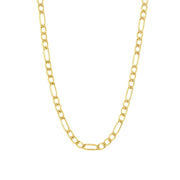 14ct Figaro Design Gold Chain Gold Necklace