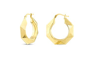14ct Nook Design Gold Earrings