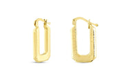 14ct Sigma Design Gold Earrings