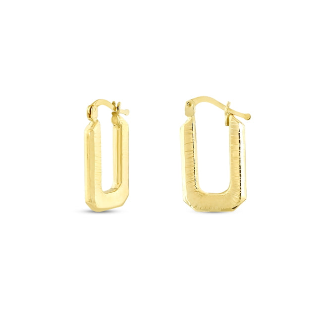 14ct Sigma Design Gold Earrings