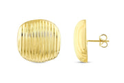 14ct Slay Design Gold Earrings