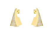14ct Demure Design Gold Earrings