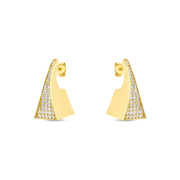 14ct Demure Design Gold Earrings