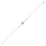 0.09 Karat FG SI Diamond Bracelet