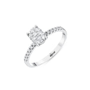 0.27 Karat FG SI Diamond Solitaire Ring