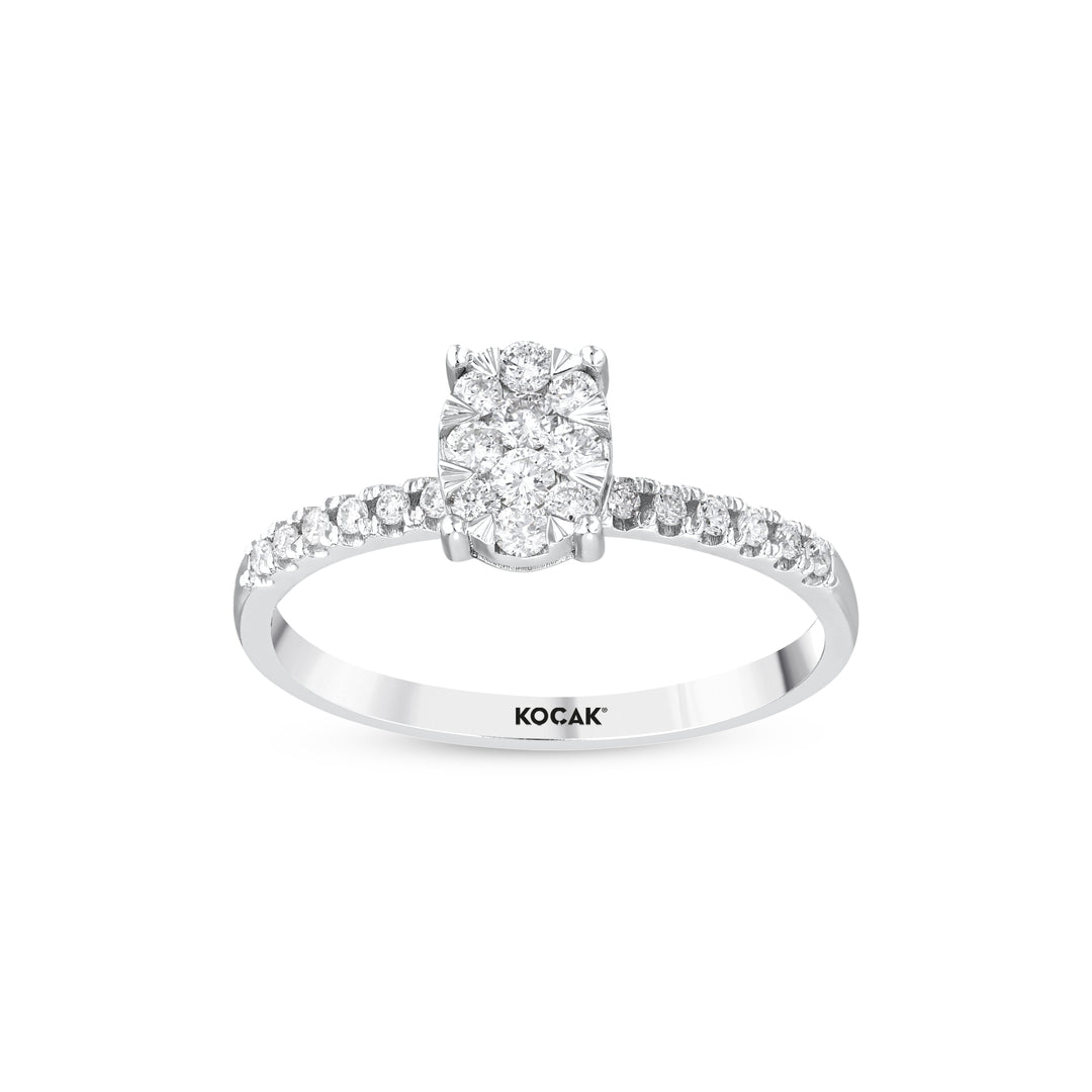 0.27 Karat FG SI Diamond Solitaire Ring